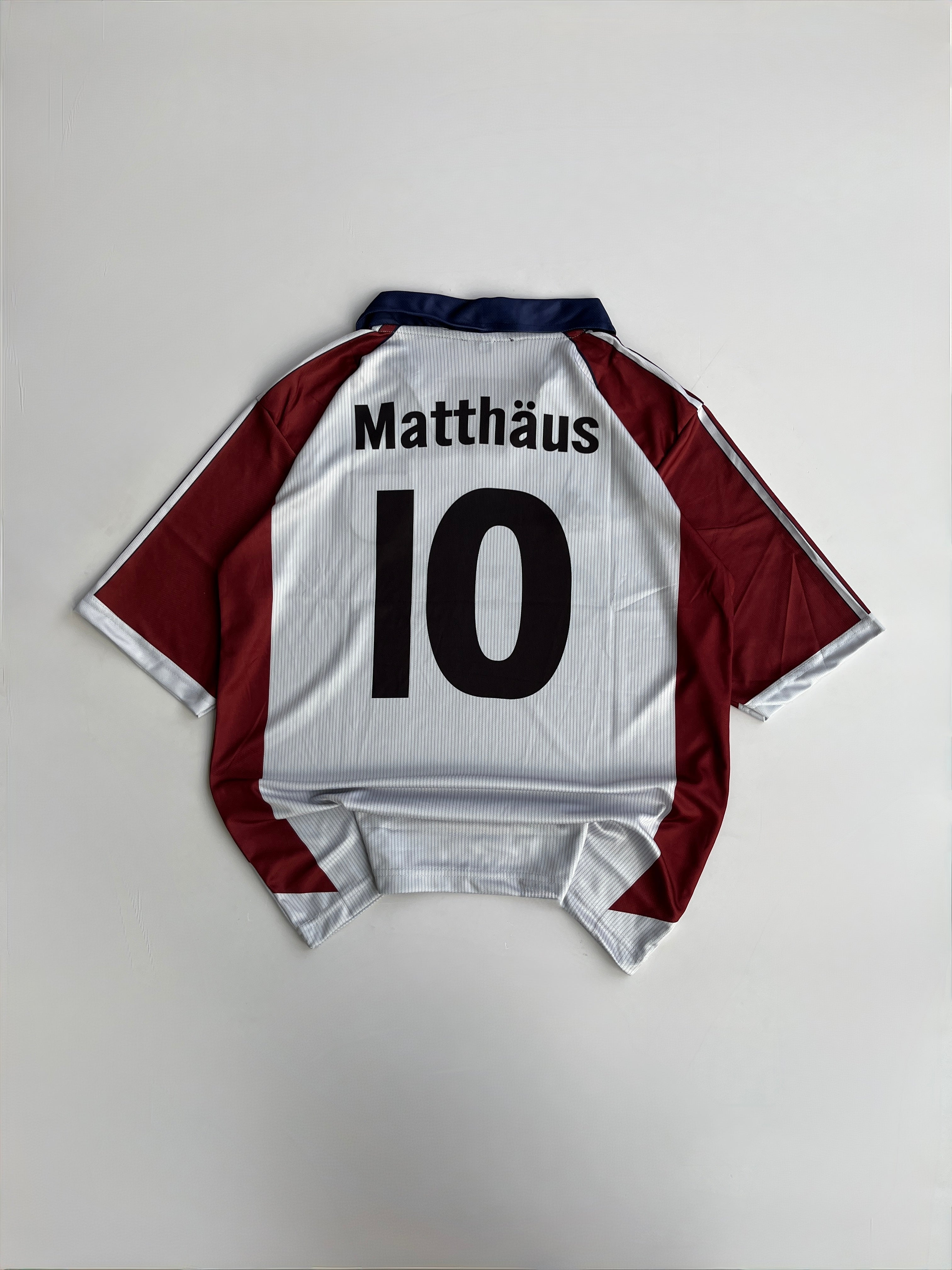 MATTHAUS 10 BAYERN MUNICH 1998/99 RETRO THIRD KIT EMBROIDERY