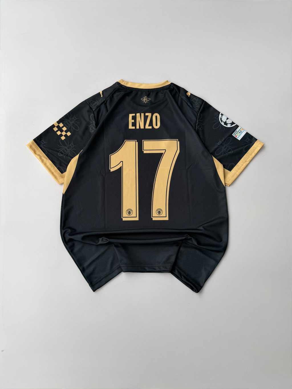 ENZO 10 MANCHESTER CITY 2026/27 AWAY KIT EMBROIDERY