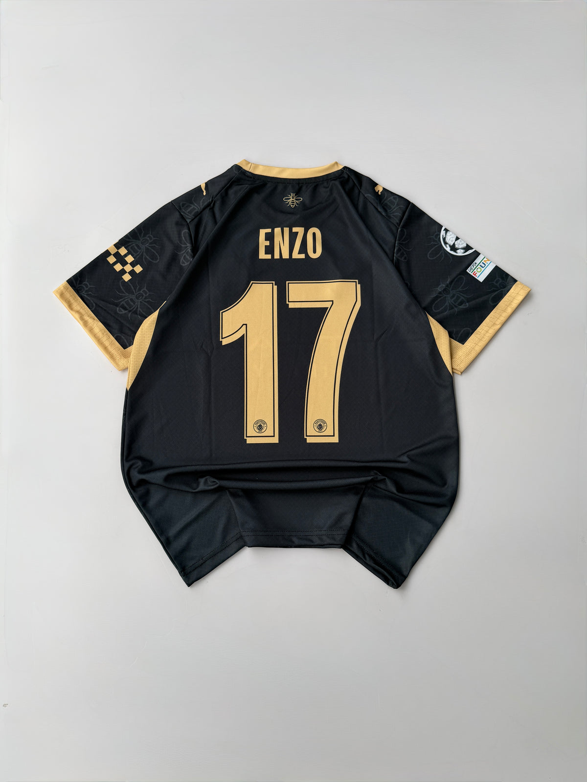 ENZO 10 MANCHESTER CITY 2026/27 AWAY KIT EMBROIDERY