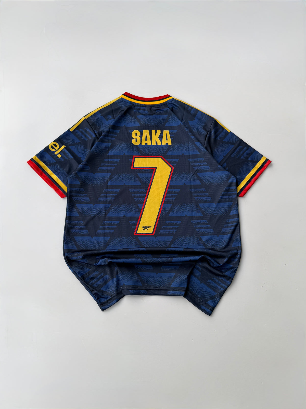 SAKA 7 ARSENAL 2026/27 AWAY KIT EMBROIDERY