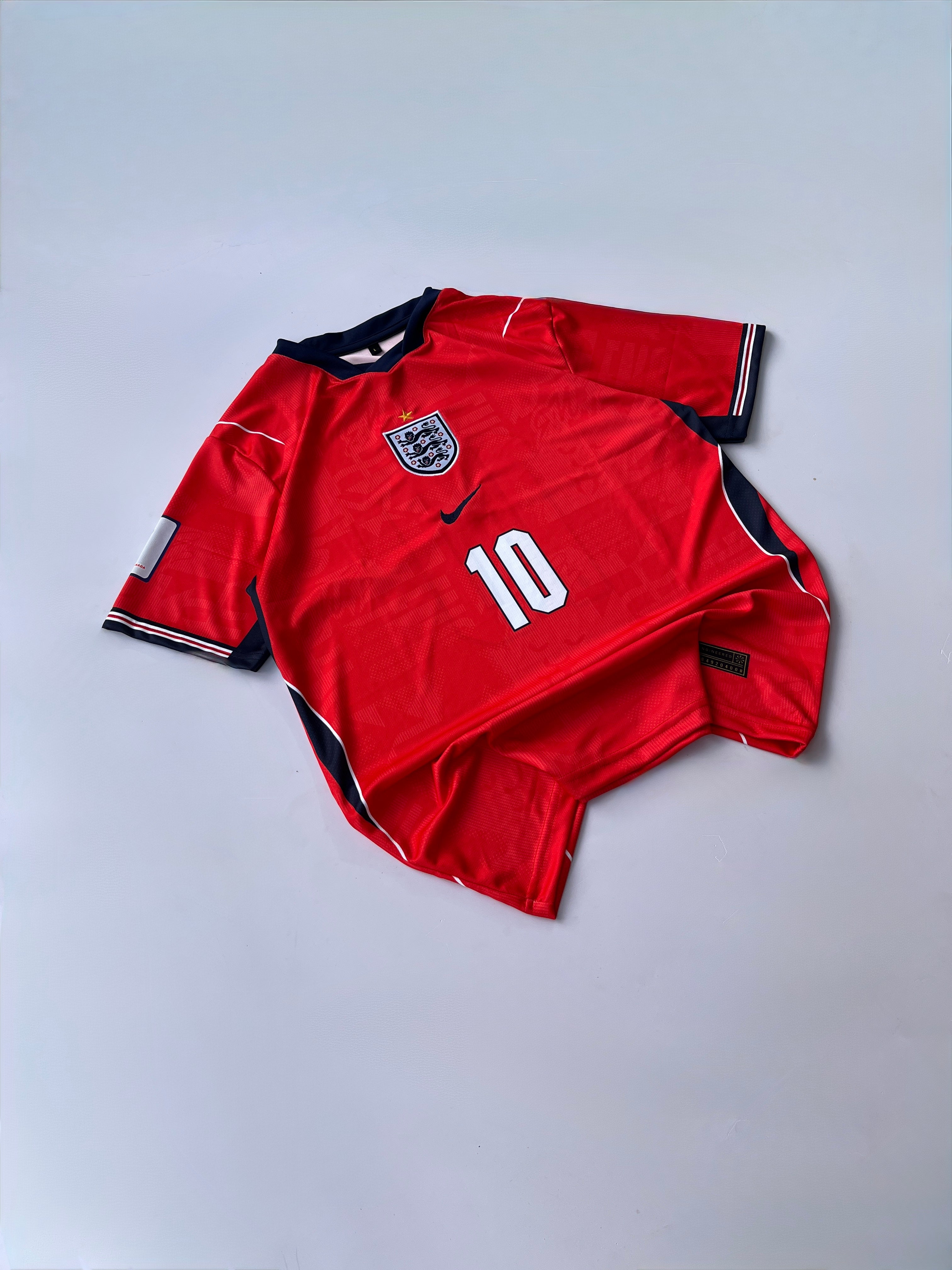 BELLINGHAM 10 ENGLAND WORLD CUP AWAY KIT 2026
EMBROIDERY