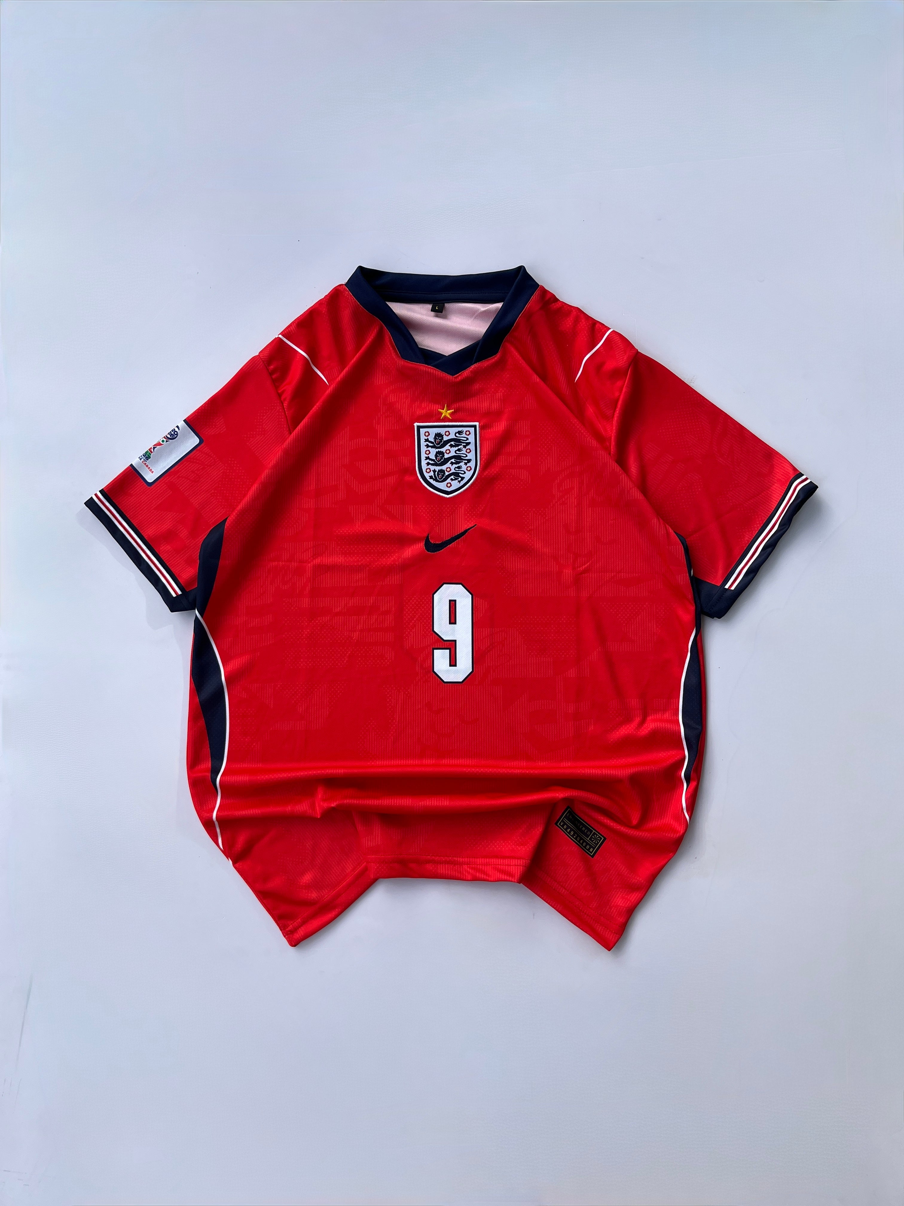 KANE 9 ENGLAND WORLD CUP AWAY KIT 2026
EMBROIDERY