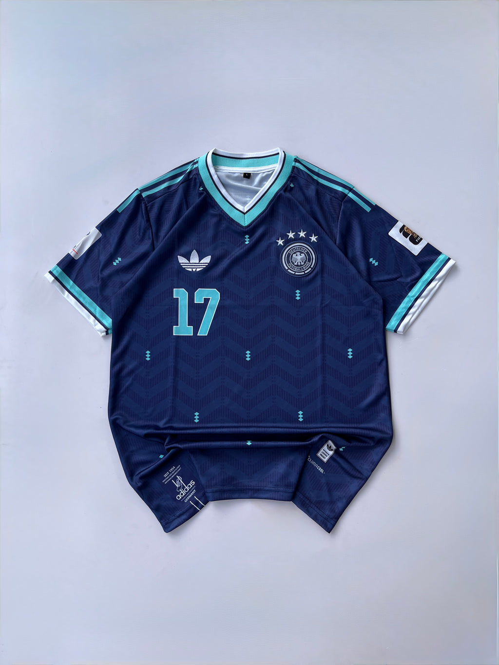 WIRTZ 17 GERMANY 2026 WORLD CUP AWAY KIT EMBROIDERY
