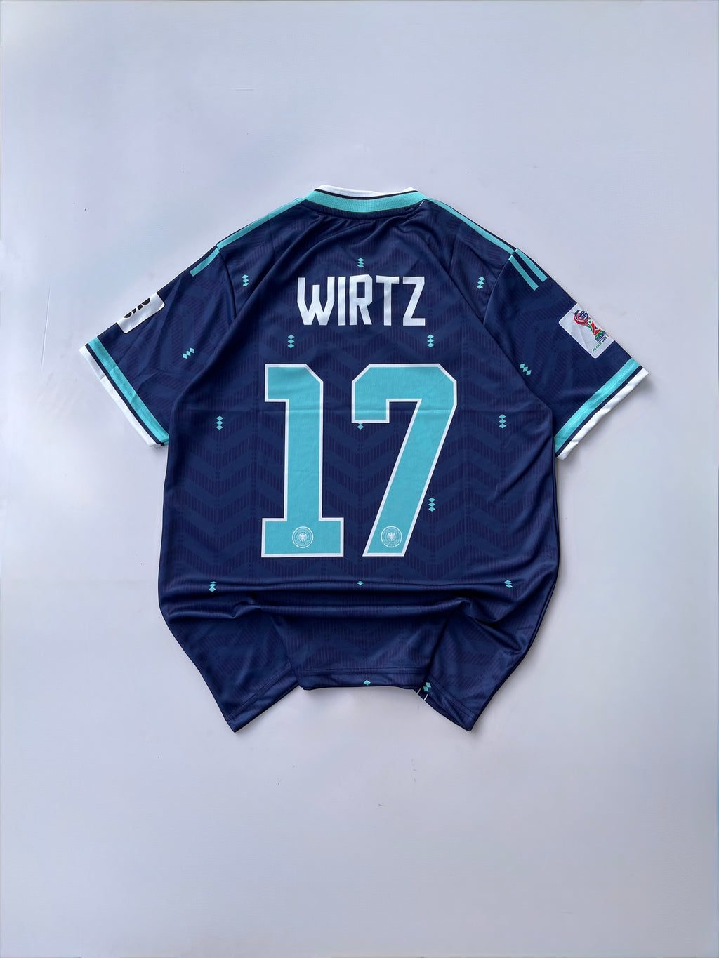 WIRTZ 17 GERMANY 2026 WORLD CUP AWAY KIT EMBROIDERY