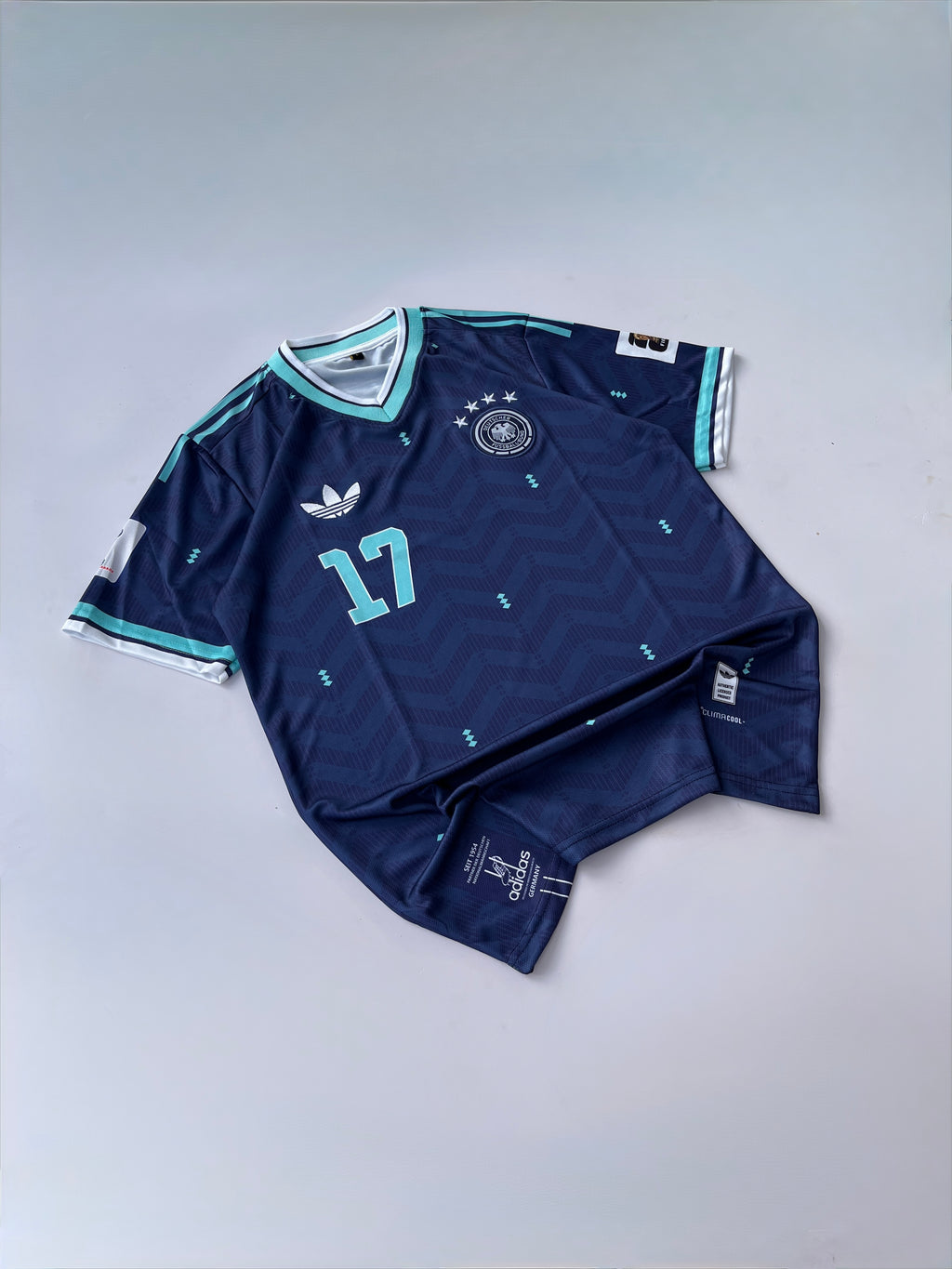 WIRTZ 17 GERMANY 2026 WORLD CUP AWAY KIT EMBROIDERY
