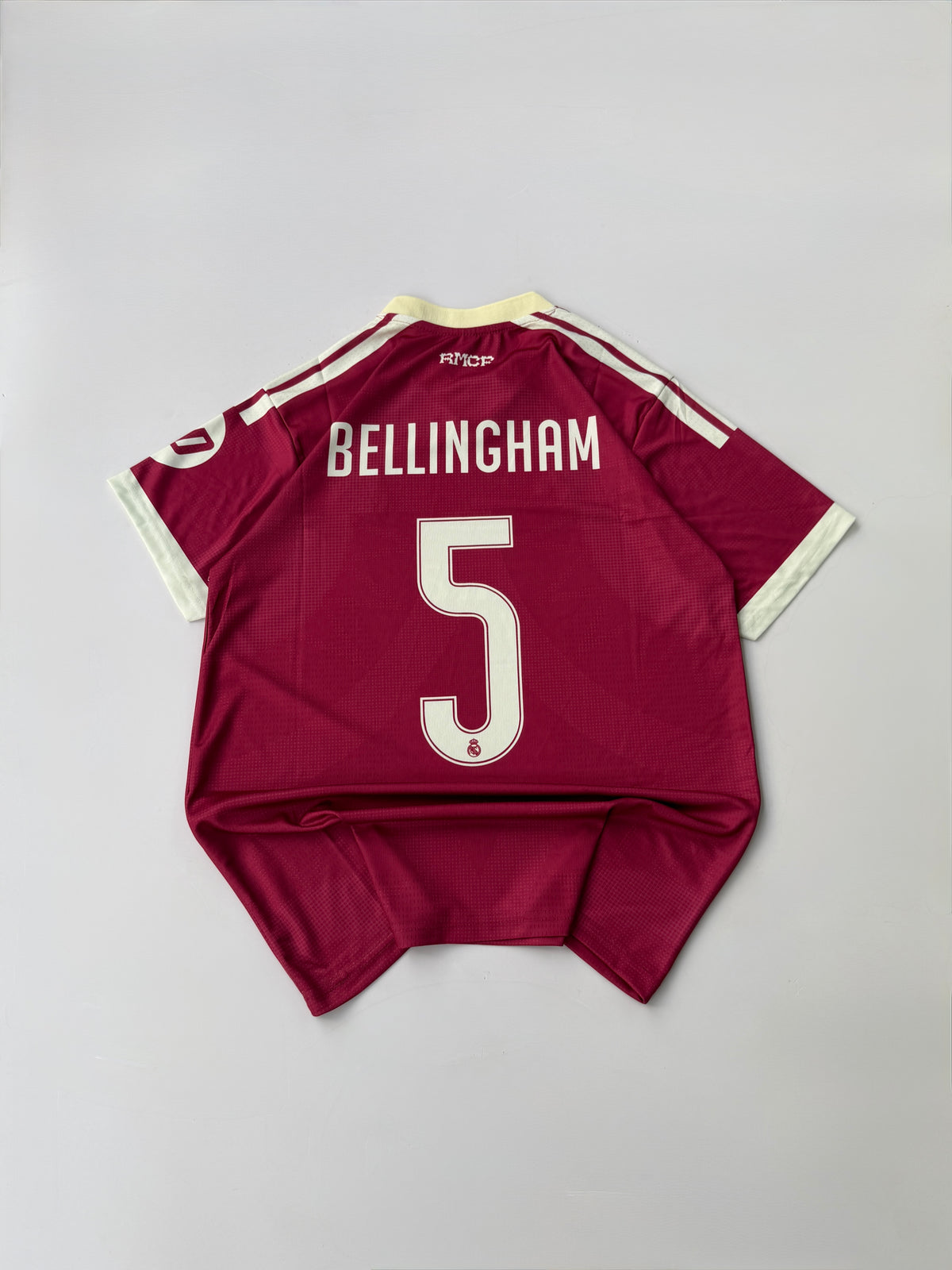 BELLINGHAM 5 REAL MADRID 2026/27 THIRD KIT 3D SILICONE HEAT PRESS LOGO