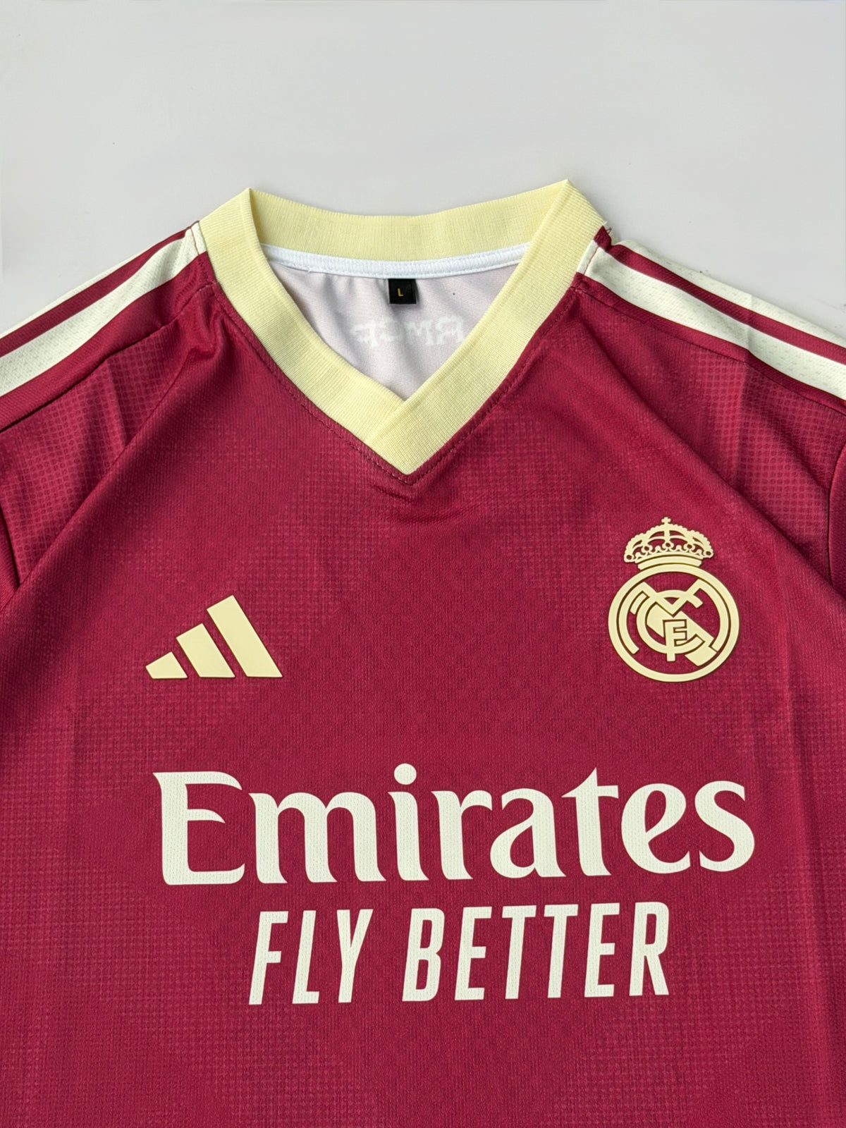 BELLINGHAM 5 REAL MADRID 2026/27 THIRD KIT 3D SILICONE HEAT PRESS LOGO