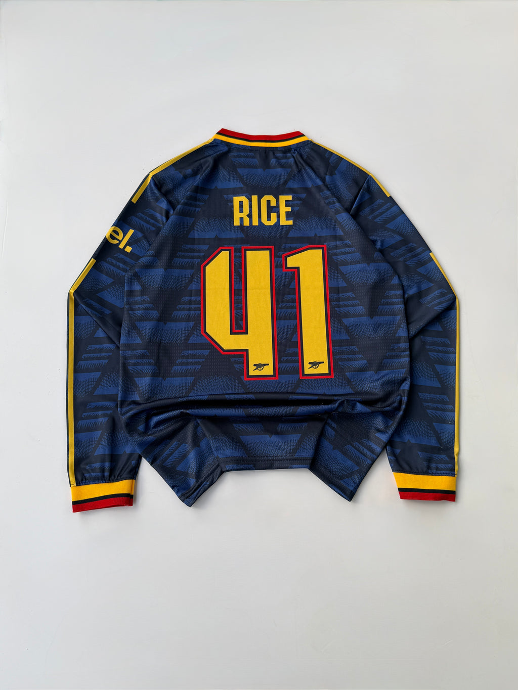 RICE 41 ARSENAL 2026/27 AWAY KIT FULL SLEEVE EMBROIDERY