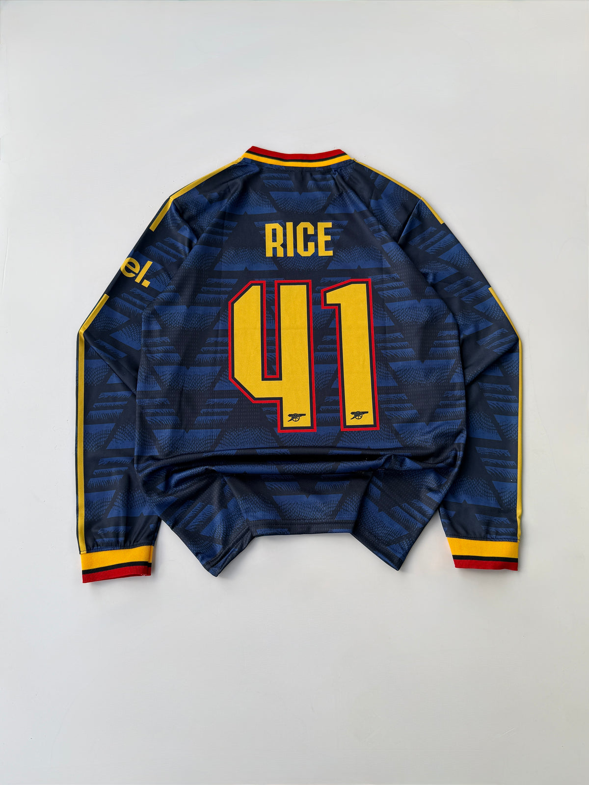 RICE 41 ARSENAL 2026/27 AWAY KIT FULL SLEEVE EMBROIDERY
