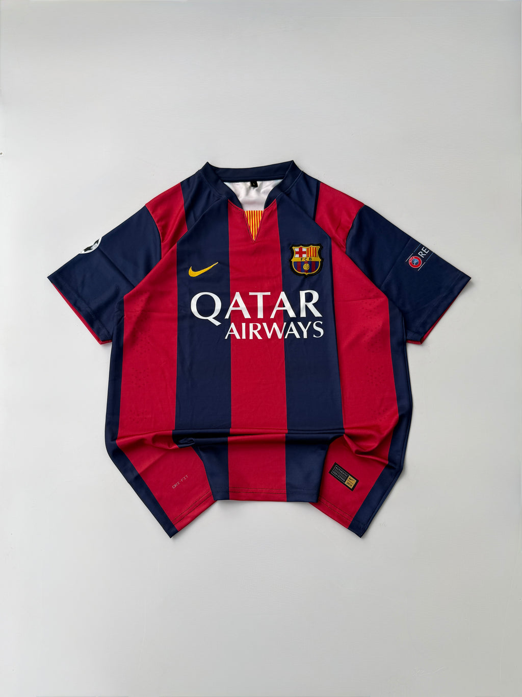 MESSI 10 BARCELONA 2014/15 SEASON HOME KIT EMBROIDERY