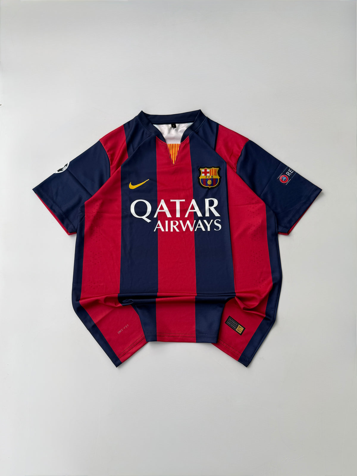 MESSI 10 BARCELONA 2014/15 SEASON HOME KIT EMBROIDERY