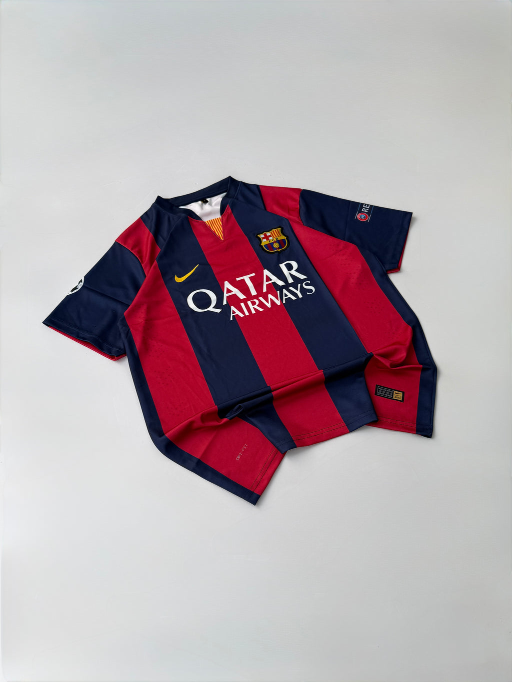 MESSI 10 BARCELONA 2014/15 SEASON HOME KIT EMBROIDERY