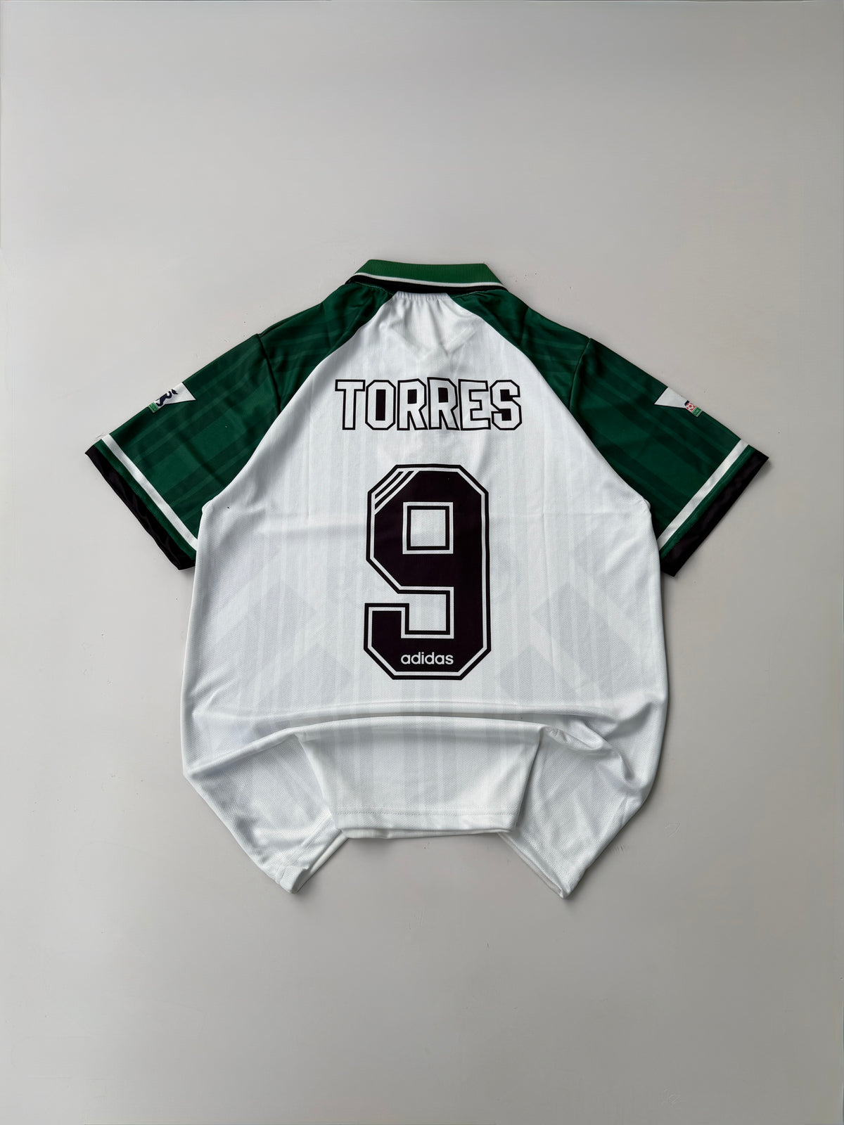 TORRES 9 LIVERPOOL  LIVERPOOL 1993/95 RETRO AWAY KIT EMBROIDERY POLO