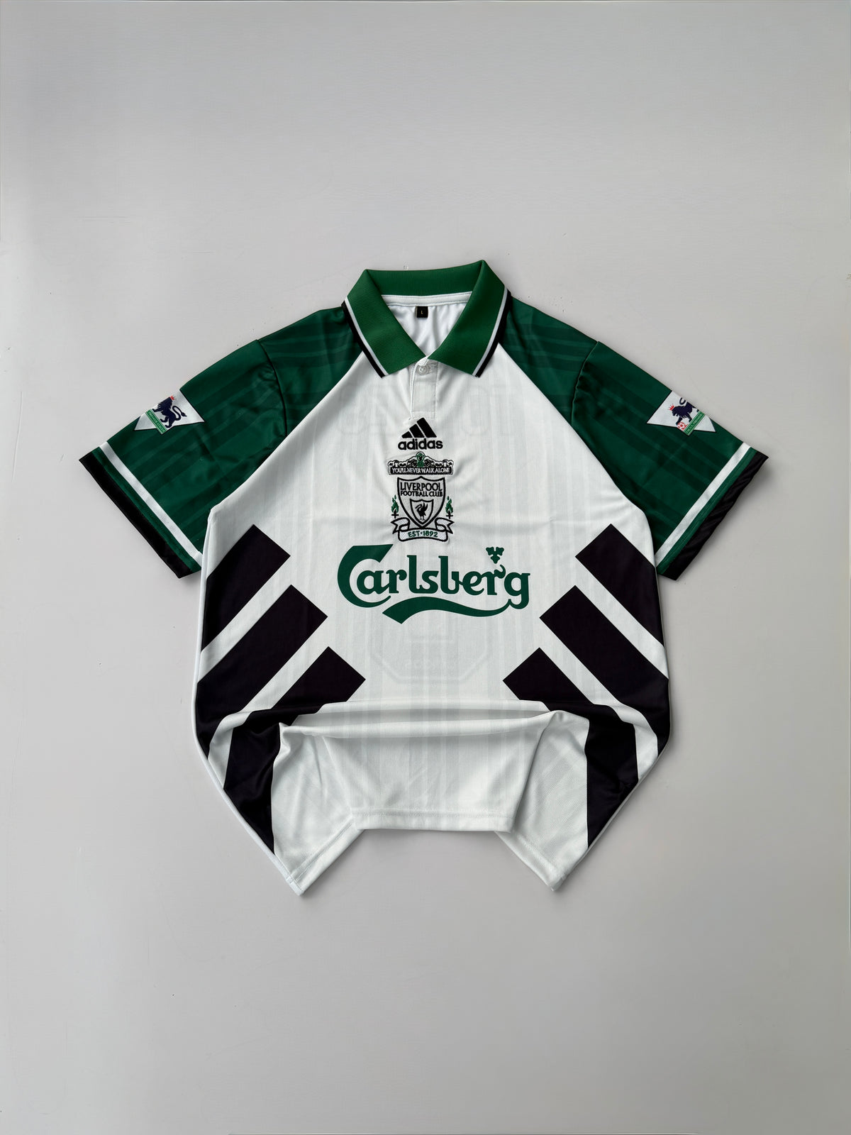 TORRES 9 LIVERPOOL  LIVERPOOL 1993/95 RETRO AWAY KIT EMBROIDERY POLO