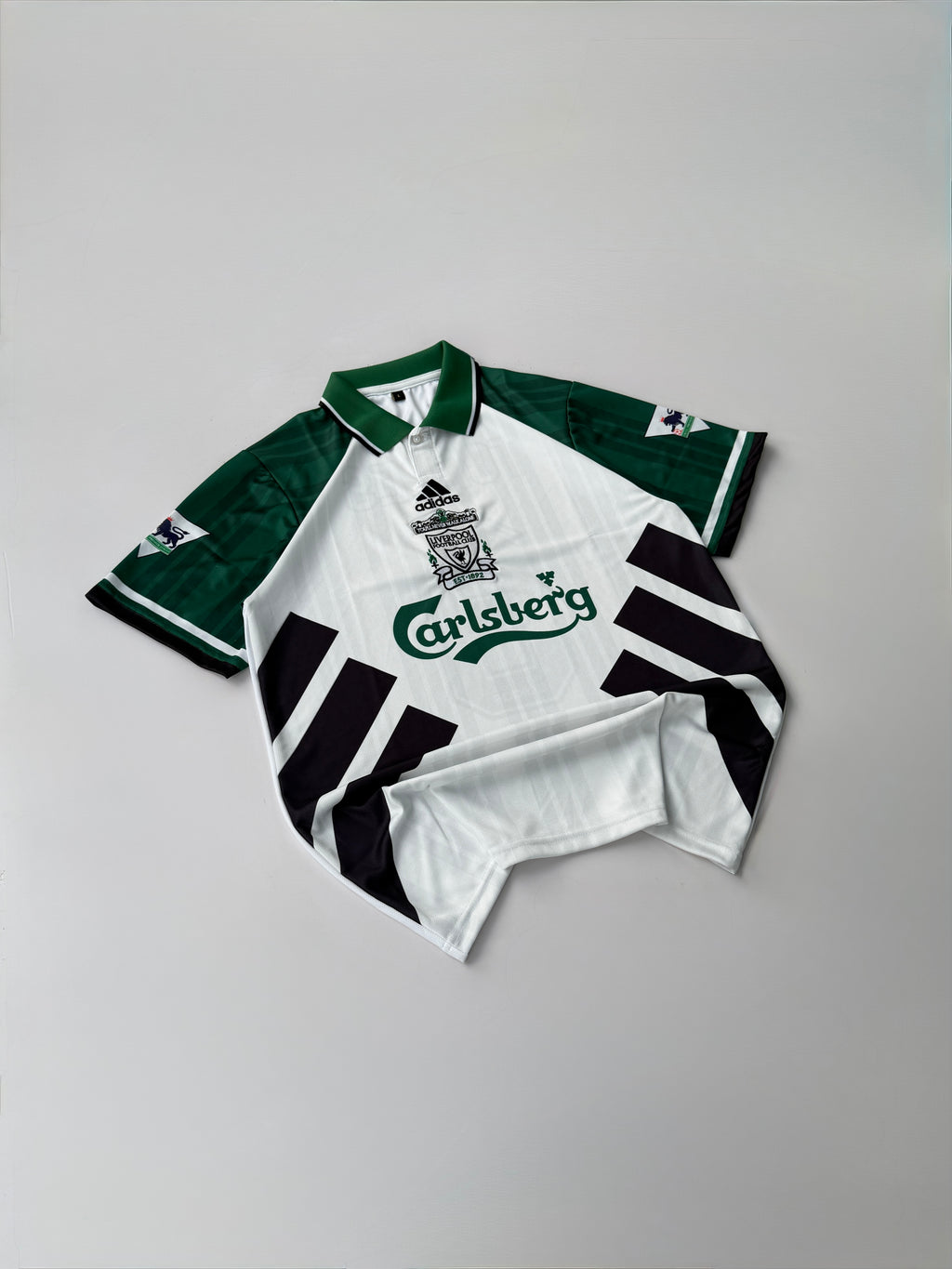 TORRES 9 LIVERPOOL  LIVERPOOL 1993/95 RETRO AWAY KIT EMBROIDERY POLO