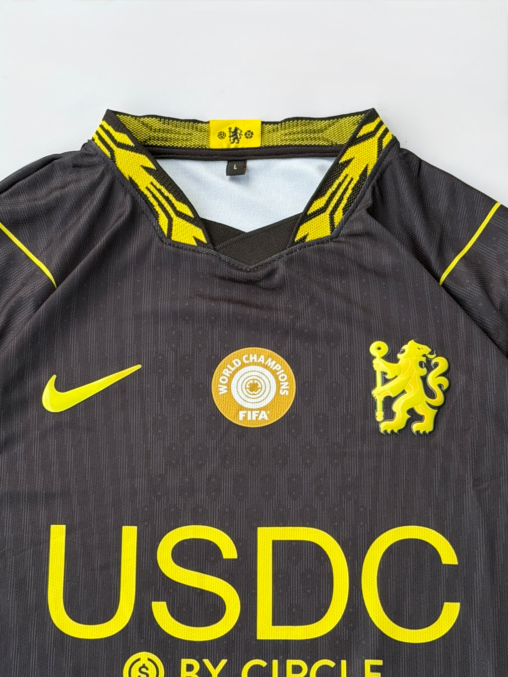 PALMER 10 CHELSEA 2026/27 NEW AWAY KIT 3D SILICONE HEAT PRESS LOGO