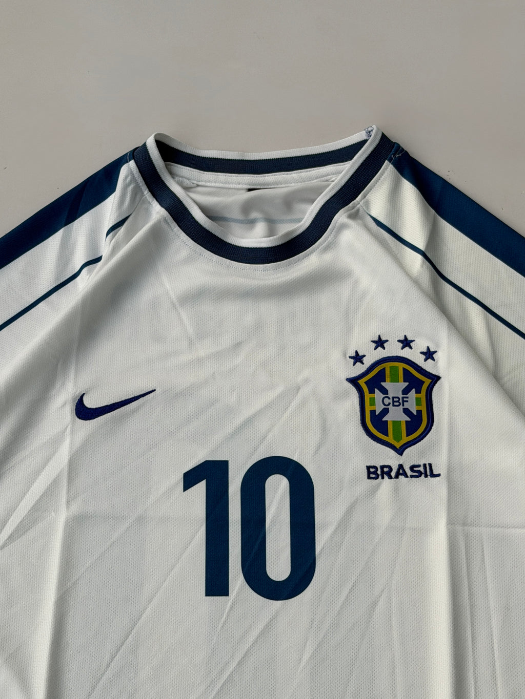 NEYMER 10 BRAZIL 2019/20 AWAY KIT EMBROIDERY