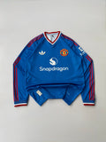 B.FERNANDES 8 MANCHESTER UNITED 2026/27 AWAY KIT 3D SILICON HEAT PRINTED LOGO FULL SLEEVE