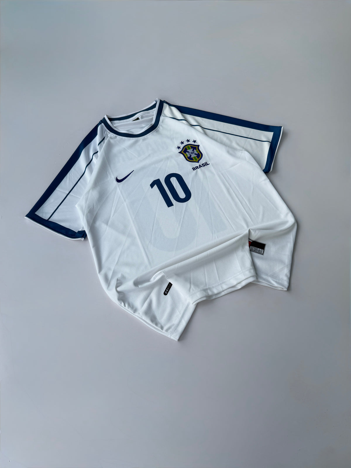 NEYMAR 10 BRAZIL 2019/20 AWAY KIT EMBROIDERY
