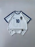 NEYMAR 10 BRAZIL 2019/20 AWAY KIT EMBROIDERY